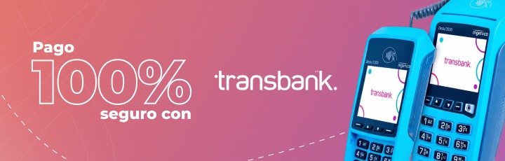 Pago 100% seguro con Transbank